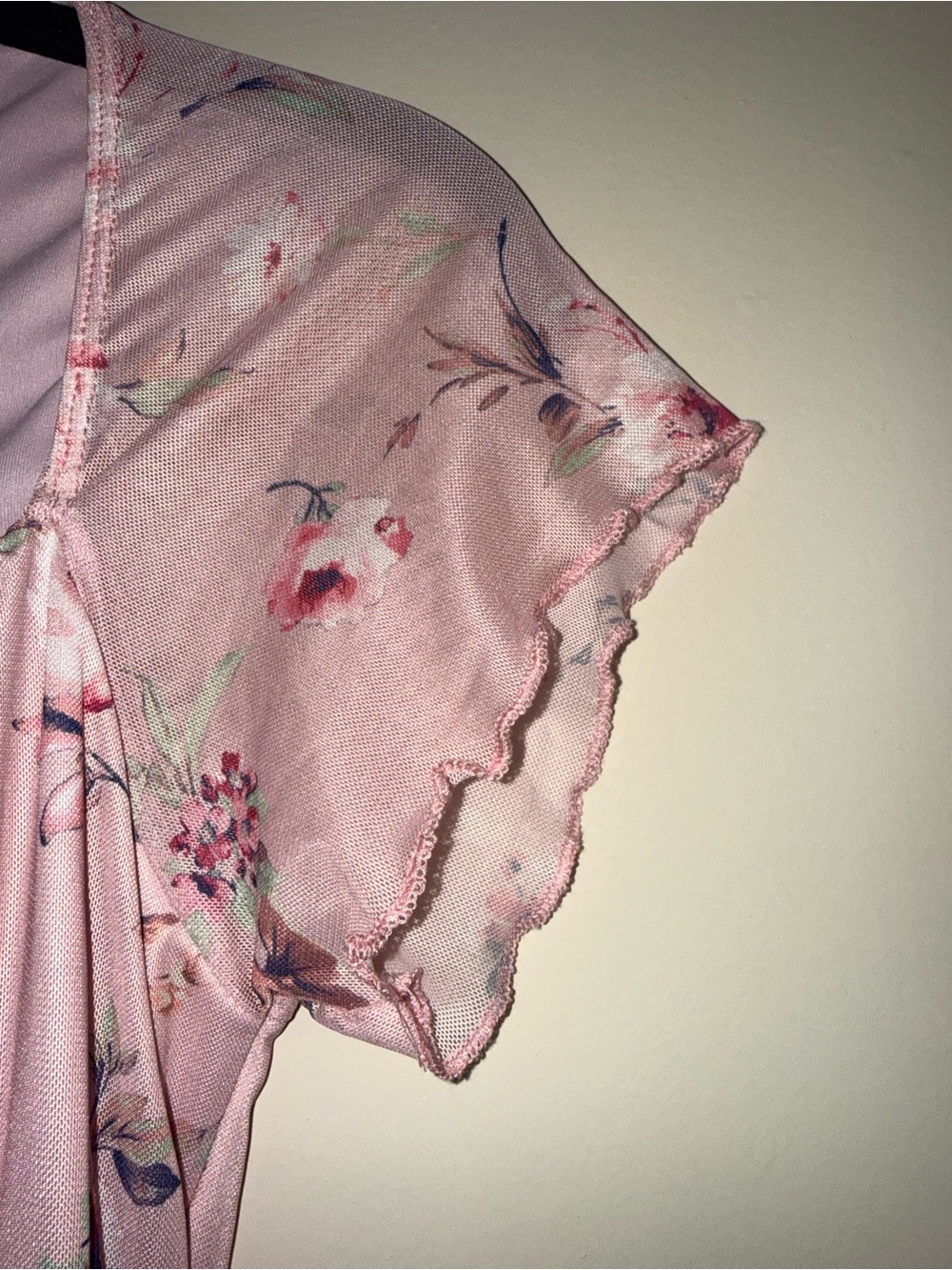 GUC | Light Pink Floral Dress | Small - Picture 3 of 6